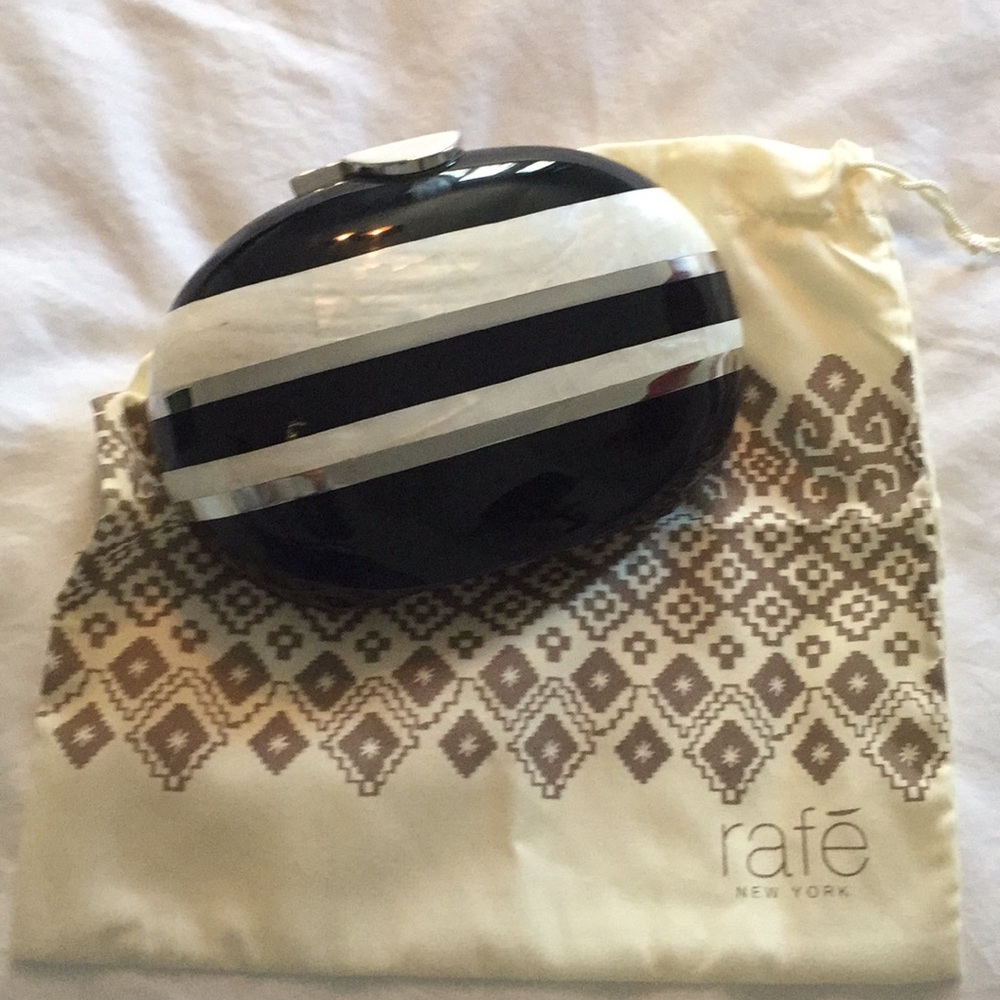 Rafe New York mini clutch black